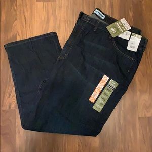 Men’s Denim Blue Jeans Relaxed Straight Leg